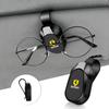 Multi-functional Car Glasses Clip Sun Visor Sunglasses Holder For Ferrari SP1 812 F40 F12TDF Spider SF90 458 488 599 612 FF F12 MQ5