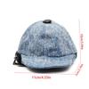Denim Baseball Cap Crossbody Bag Earphone Storage Bag Canvas Coin Purse Mini Hat Wallet  Daily