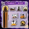 8Pcs Creative Halloween Pumpkin Hanging Decor DIY Halloween Hanging Sign  Front Door