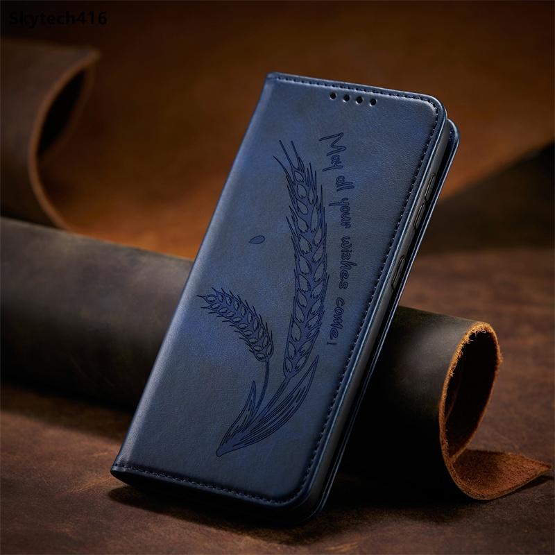 For OPPO Reno 7 8 9 10 11 11F 12 Pro Plus FS 12F 4G 5G Case Leather Phone Cover Casing Card Slot Wallet Holder Shockproof