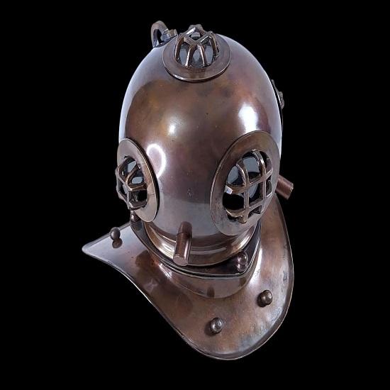 Brass Replica Deep Sea Diver's Helmet