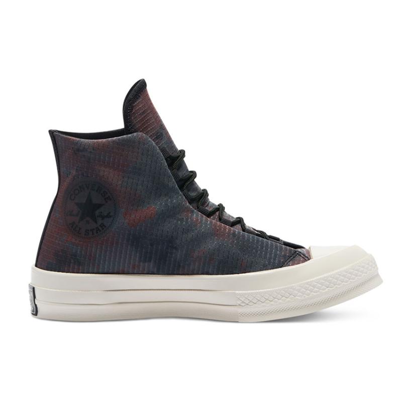 Converse Chuck Taylor All Star 1970s High Top Vintage Versatile High Top Espadrilles Unisex Black Grey
