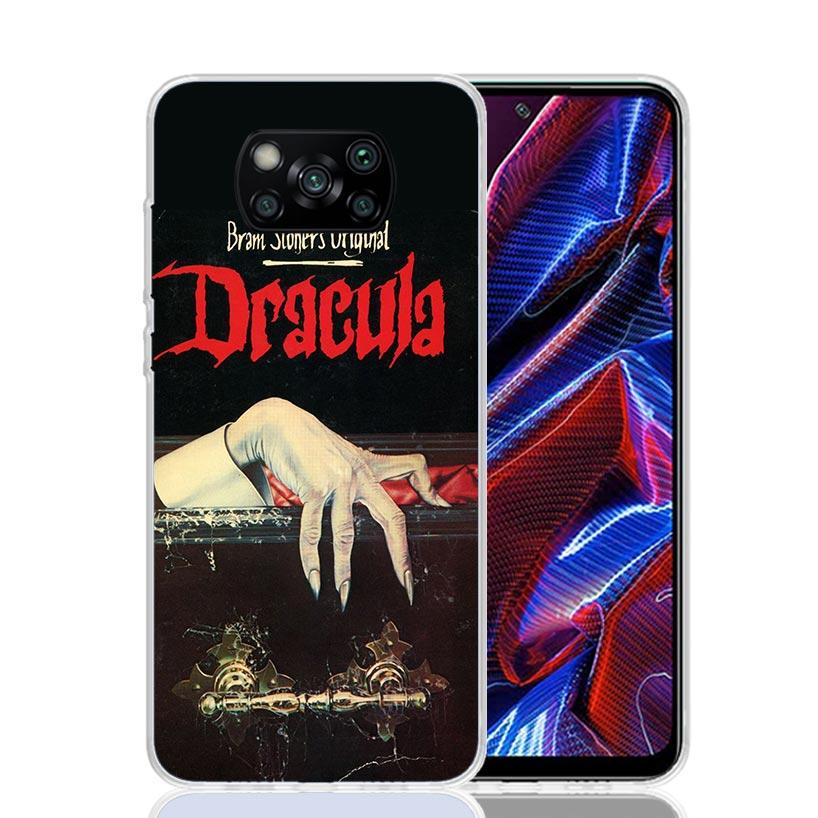 Gothic Vampire Scarlet Art Phone Case For Xiaomi Poco X7 X6 X5 Pro F7 Ultra Redmi 15C 15 13 13C 12 12C 10 10A 10C 9 9A 9C 9T Cov