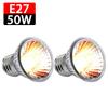 4/2/1Pcs Tortoise Lizard Basking Lamp 25W 50W 75W Pet Heating E27 Bulb Chameleon Snake Turtle Reptile Heating Light UVA Sunlight