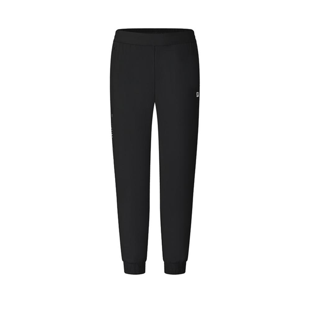 FILA Athletics Simple Versatile Comfortable Fashion Skin-Friendly Elastic Fit Solid Color Jogger Pants Men bottoms Deep-Black A11M521612FBK