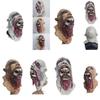 Scary Bloody Zombie Mask Melting Face Latex Costume Perfect For Halloween And Haunted Houses