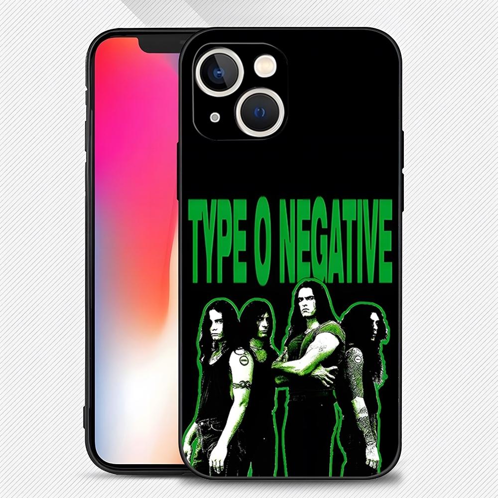 

Band T-Type O Negative Phone Case for 15 Pro Max for Apple iphone 14 13 16 12 Mini 11 Xr X Xs Pro Max 8 7 Plus Back Cover iPhone13