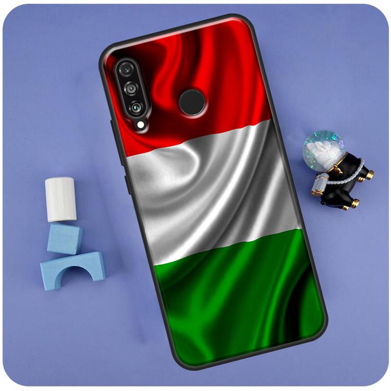 Italian Italy Flag For Huawei Nova Y60 Y61 Y70 Y72 Y73 Y90 Y91 12i 11i 3i 7i 8i 9 10 SE P20 P40 P30 Lite Case