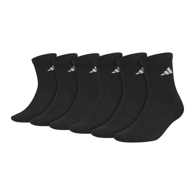 Унисекс носки Adidas Crew 6 пар Черные HY30531 L