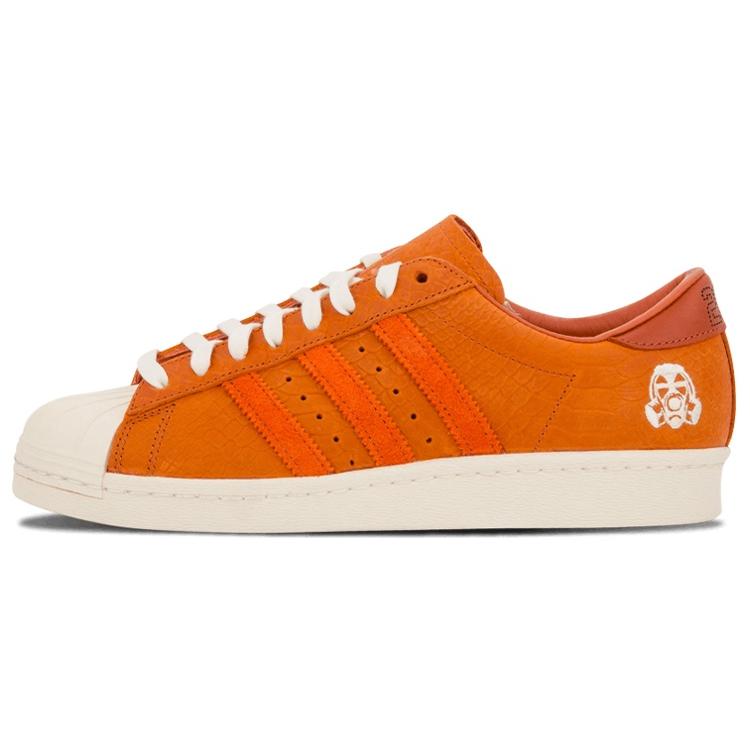 Superstar Footpatrol x Superstar Adidas Originals 80v Fp 'Fox Red' B34078