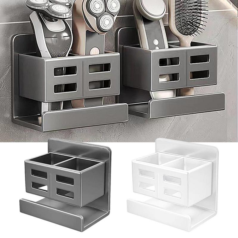 No Drill Shower Shelves Floating Bathroom Shelves Wall-Mounted Bathroom Shelves Over Toilet Floating Bathroom Shelves For Inside