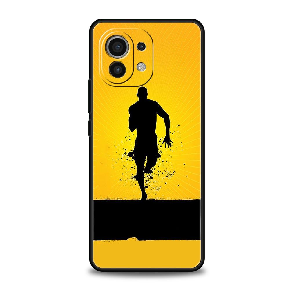 Чехол для телефона для бега марафона Для Xiaomi Mi 17 15T 15 14 14T 13T 12T Pro 12 13 Lite 5G 11T Poco X6 X7 X5 Pro Мягкая крышка