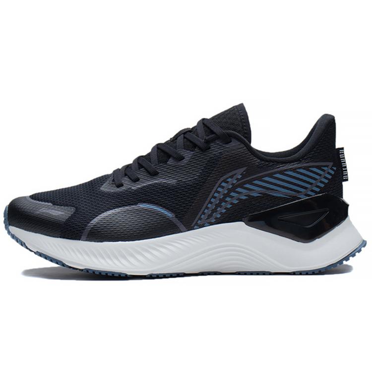 New LiNing YueYing 1.0 Anti Slip Wear Resistant Low Top Running Shoes Men's Black ARHS027-2