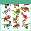 77001 Diy Dinosaur Assembly Tyrannosaurus Rex Small Building Blocks Toy Set For Boys
