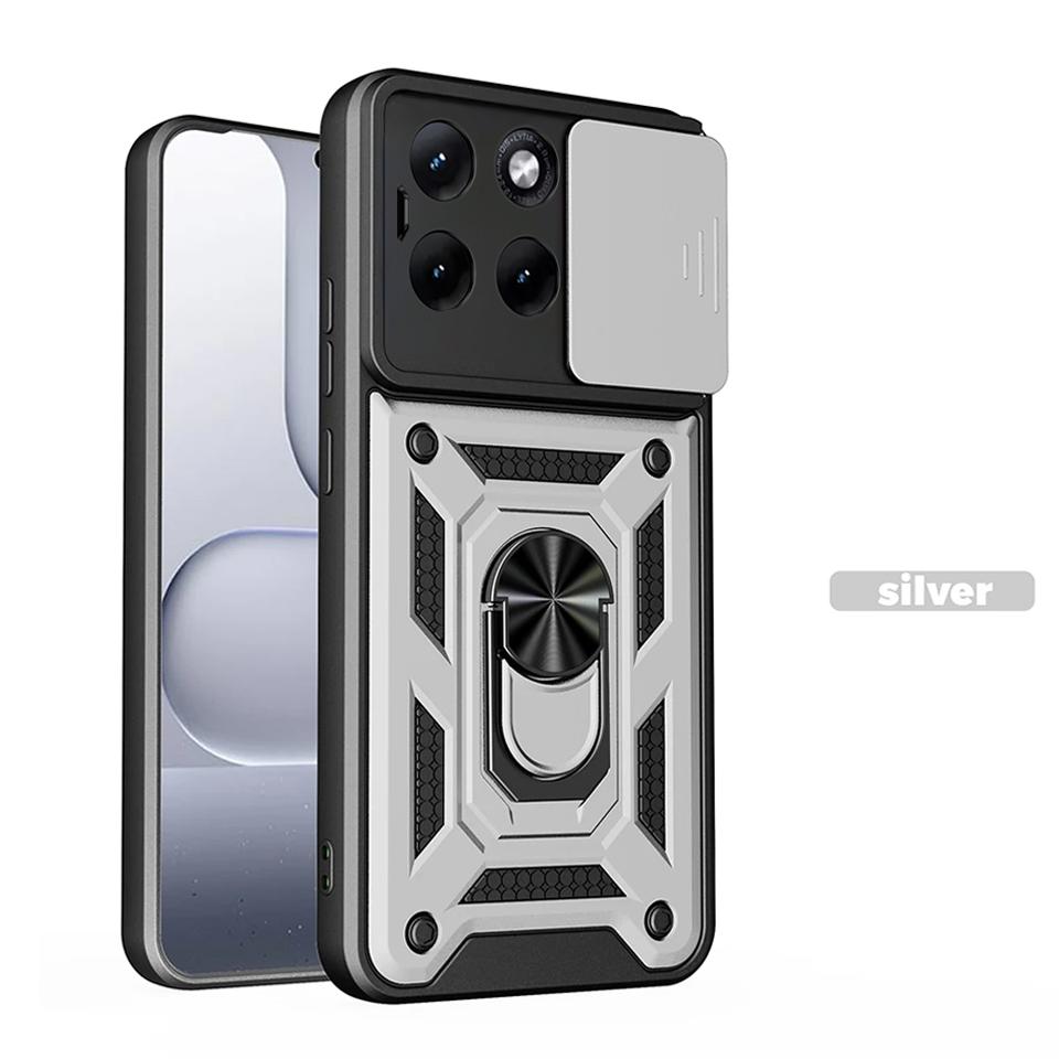 Magnetic Funda for Motorola Moto Edge 70 60 Fusion 60 Pro Phone Case Slide Camera Lens Ring Stand Holder Shockproof Cover Capa