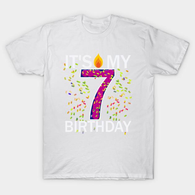 seven birthday shirt
