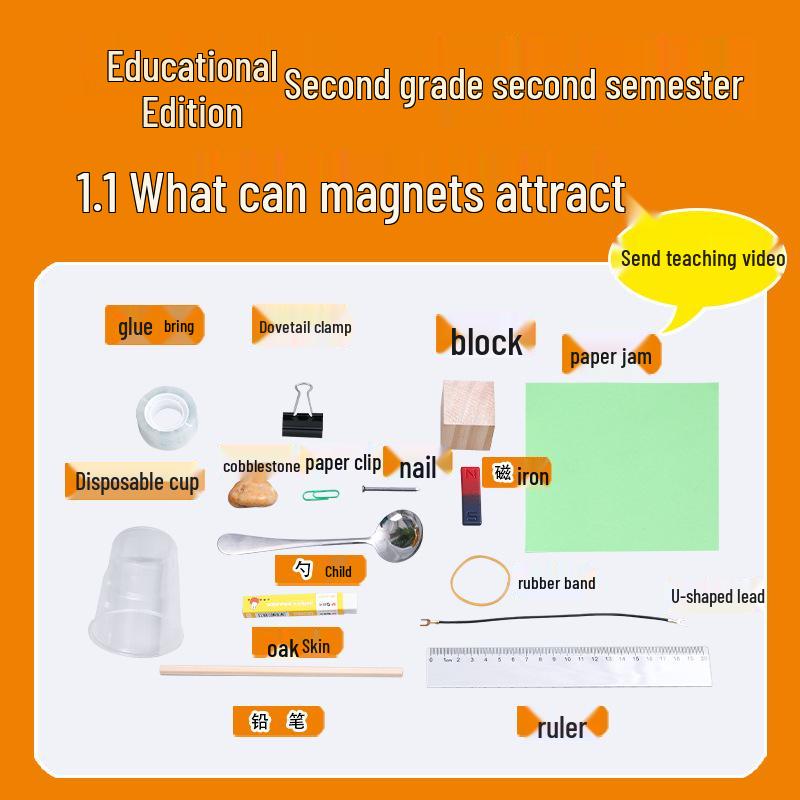 

Набор для научных экспериментов для 2 класса: Издание «Магниты»