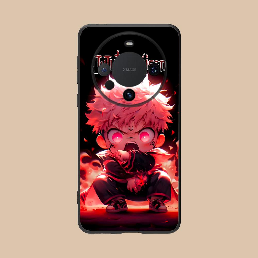 Jujutsu Kaisen Sukuna Mobile Phone Case for Huawei Mate 60 50 40 30 20 10 Pro Plus Lite E 5G Colour Printing Cover Cover Pretty