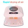 Air Nail Dryer for Regular Nails Polish 300W Warm & Cool Wind Nails Polish Dryer Nail Drying Fan with Automatic Sensors