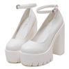 New style high heels, European and American fashion one-strap women's shoes