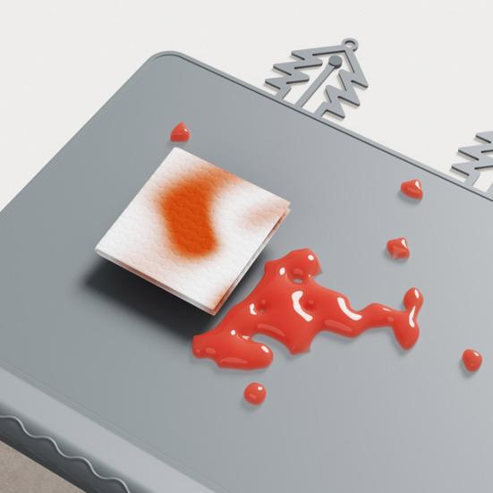 Küçük Çocuklar İçin Silikon Masa Örtüsü Yumuşak Kaymaz Bebek Masa Örtüsü Diş Çıkarma Masa Kenarı Koruyuculu Bebek Yemek Masası Oyun Masası Koruyucu Mat