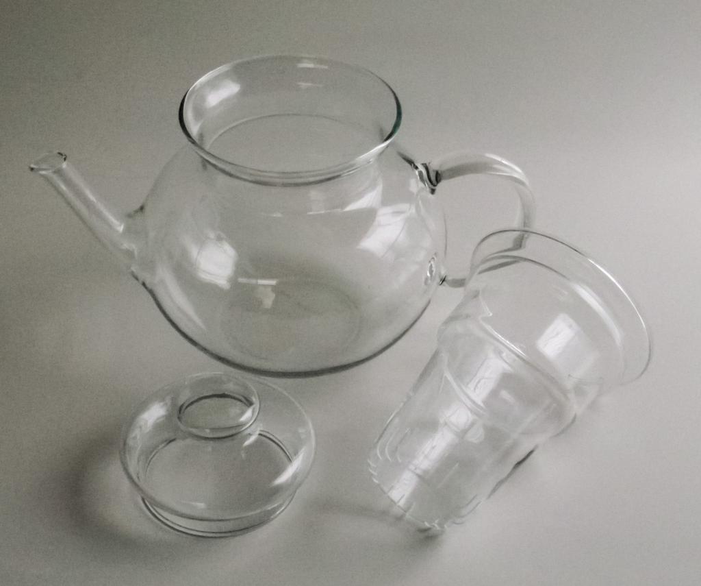 Czech-made heat-resistant glass SIMAX Eva Teapot 3373-F