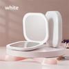 Mini Compact Foldable Pocket Hand Led Makeup Mirror With Led Light 5X/10X Magnification Rechargeable And Small