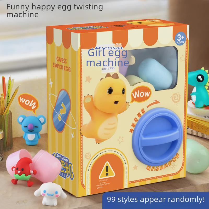 Mașină Gashapon Surpriză pentru Copii: Set de jucării cu minge misterioasă