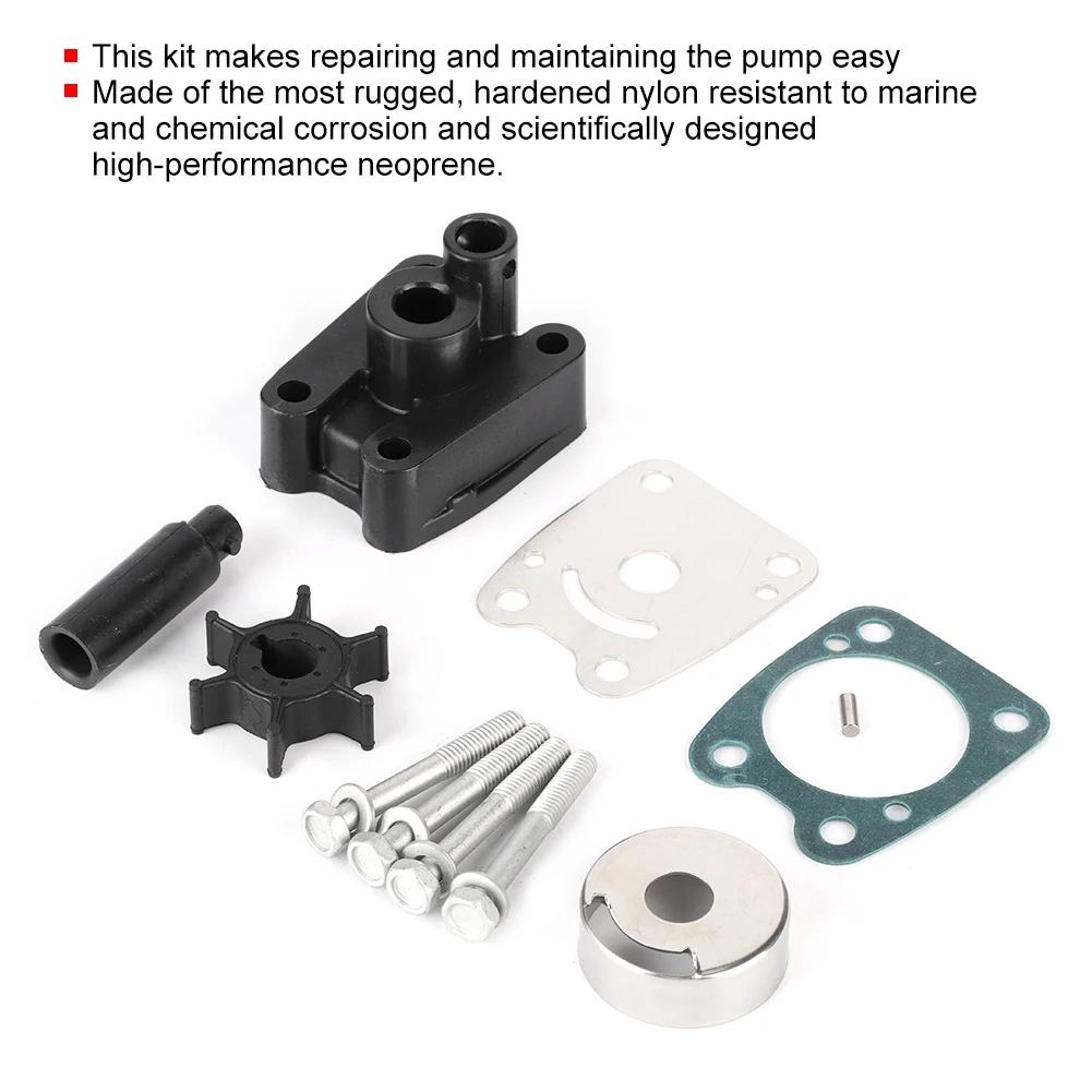Repair Accessories Fit Outboard Water Pump Impeller Kits for Yamaha 4hp 5 Hp 2 Str Outboard 4A 5C 6E0-W0078-A2 Tools