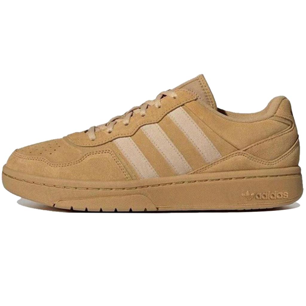 Adidas Originals Courtic Cushioning, Wear Resistant Low top Skateboard Shoes Unisex Wheat ID6070(Team205-)