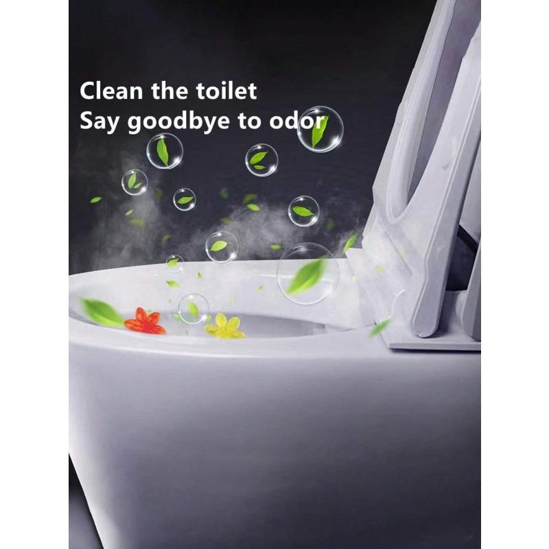 Toilet Cleaning Gel, Flower Stamp Toilet Gel, Flower Fragrance Toilet Deodorant Gel, Toilet Bowl Cleaner, Odor Removal Gel