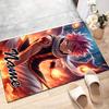 Custom Fairy Tail Mat Personalized Name, Polyester Washable Indoor Entryway Rug, Gift for Christmas, Easter, Thanksgiving Day