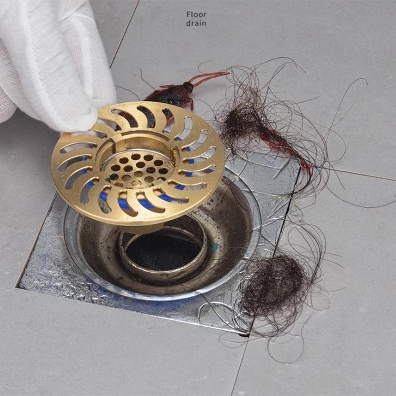 All-copper Floor Drain Deodorizer Bathroom Inner Core Sewer Pipe Anti-odor And Insect-proof Universal Floor Drain Core