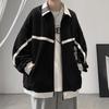 2022 Korean-Style Men's Casual Loose Jacket: Spring/Autumn Trendy Hong Kong Baseball Uniform