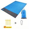 Beach Blanket Sandproof 200 X 140cm Beach Mat Lightweight Picnic  for Travel Hiking Sports Portable folding seat cushion beach blanket