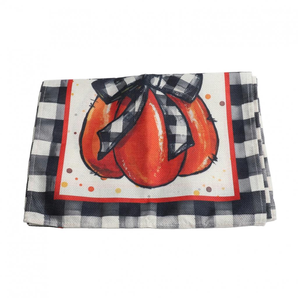 Elegant Fall Table Runner 13 X 72 Inches Maple Leaf Design Linen Material