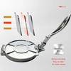 Teigpresse Metall Stanzformen Stahl Mehl Tortilla Presse Knödelteig Tortillas Mehl Brotform Sandwich Taco Presse - 6,5 Zoll