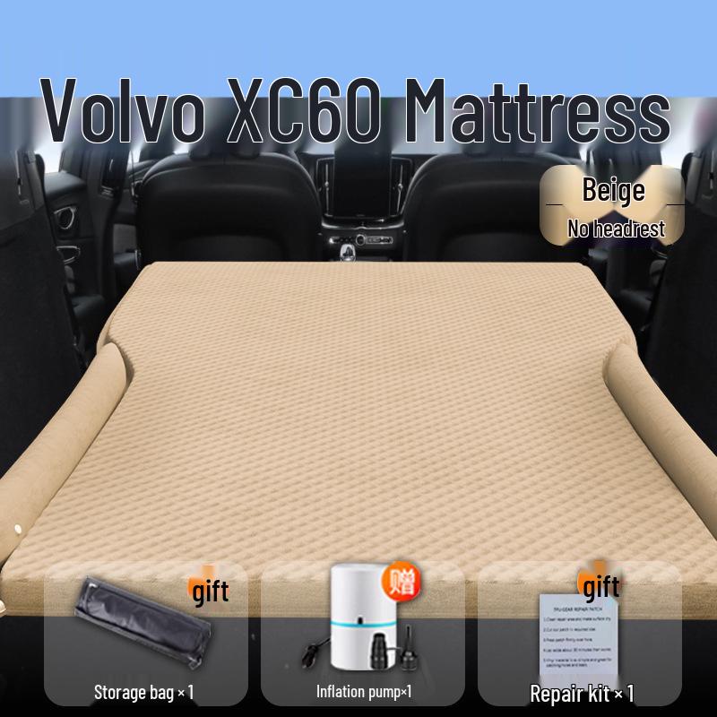 Colchón de aire para maletero y asiento trasero del Volvo XC60: Colchoneta y Cojín para Dormir