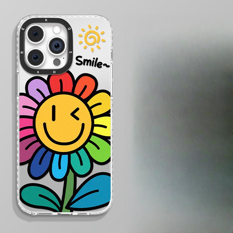 Sunflower Fulcrum Bracket Suitable for Apple 16 Yuanqi Imd Mobile Phone Case 15 Promax Advanced Sense 13 Magnetic Suction 14