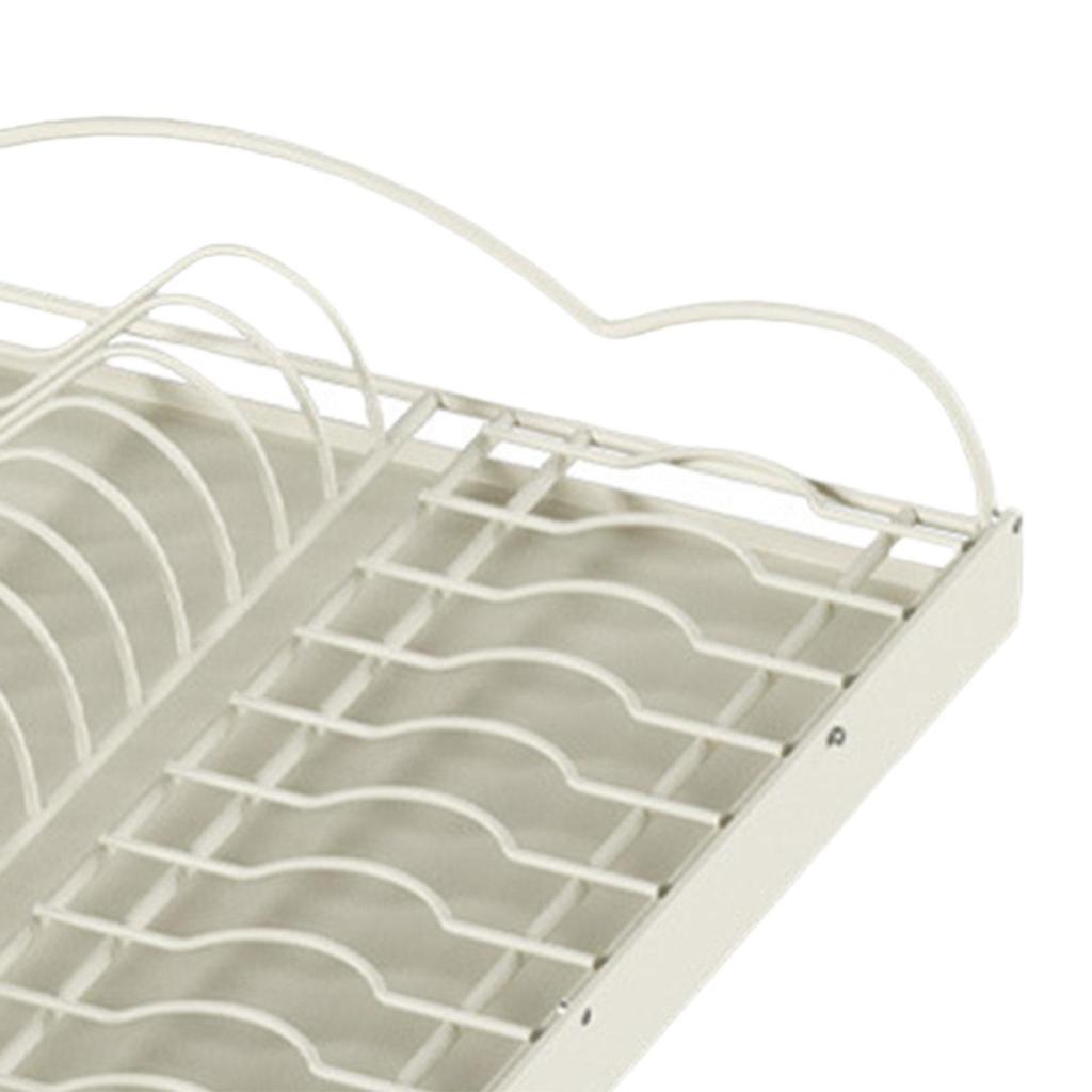 Pull Out Dish Rack Drying Rack, Dishes Utensils Plate Organizer, under Cabinet