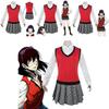 Kakegurui Midari Ikishima Outfit Exquisite School Uniform Dress Cosplay Set For Fans