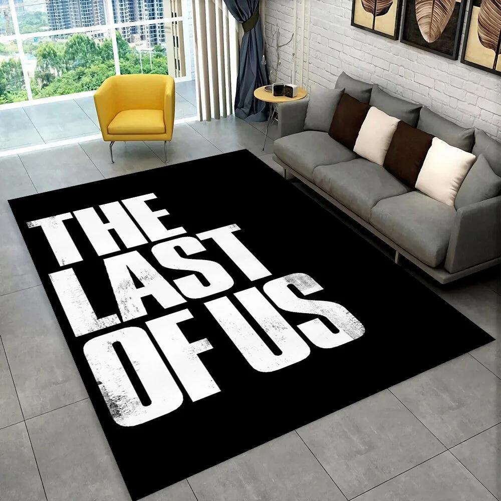 The Last of Us horor TV hra Pedro Area Koberec,Koberec pro domácnost Obývací pokoj Ložnice Pohovka Rohožka Dekor,dětská hra Protiskluzová podložka na podlahu
