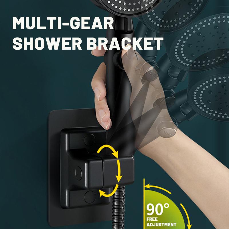 High Pressure 3 Modes Message Shower Head Rainfall Adjustable Modern Showerhead Boost Filter for Bathroom Accessories