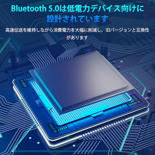 Ninonly FM Transmitter, Bluetooth 5.0, Car Charger, QC3.0 Fast Charging, Type-C & 2 USB Ports, Car FM Transmitter, USB Memory, TF Card, CVC Noise