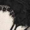 European & American Black Lace Strappy Lingerie Set - See-through Temptation Pajamas 2025