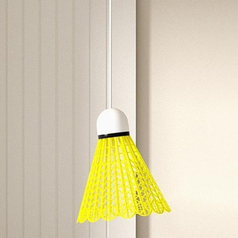 Glowing Badminton Trainer Badminton Practice Profession Stretch Badminton Training Tool Self Study Shuttlecock Rebounds