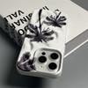 For Iphone 11 Pro Max Case Black Coconut Tree Protective Cover For Iphone 15 14 17 Plus 13 Air 12 16 Cover Funda