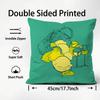 Popular Limoncello Cocktail Cushion Cover Soft Washable Pillow Case Multi-Scene For Couch Bed Travel Office Use