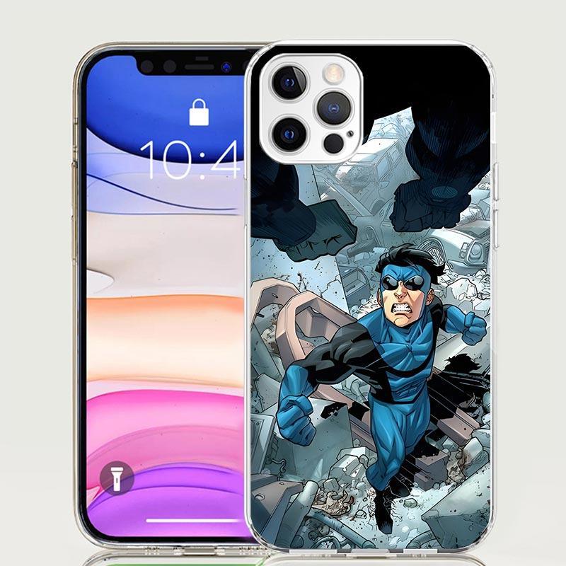 Funda Genial I-Invincible Para iPhone 17 Air 16 15 Plus 11 14 Pro Max 13 Mini 12 7 8 + SE Arte de Patrón Cubierta Personalizada 17 Air