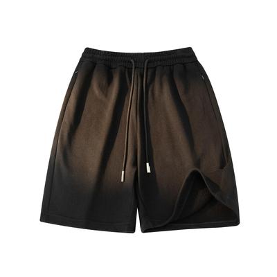 SoarUnique Bomull Tjock Enfärgad Lös Sommar Loungewear Herrshorts, 100% Bomull, Material, Vardaglig, Enkel, Färg, Passform, Shorts, Snygg, Sport,
